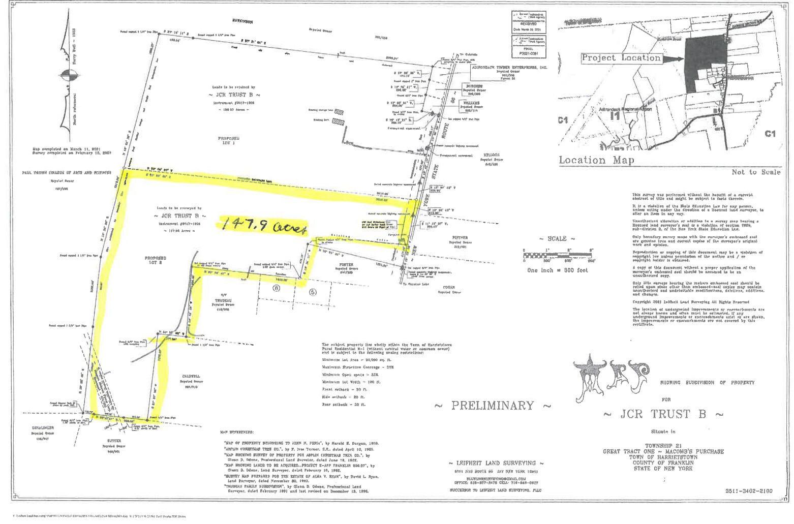Image 2: 147Acres_Harrietstown_Map
