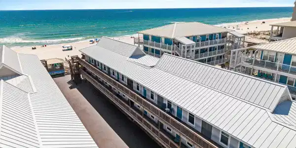Image 4: Drone / aerial view of unending shoreline