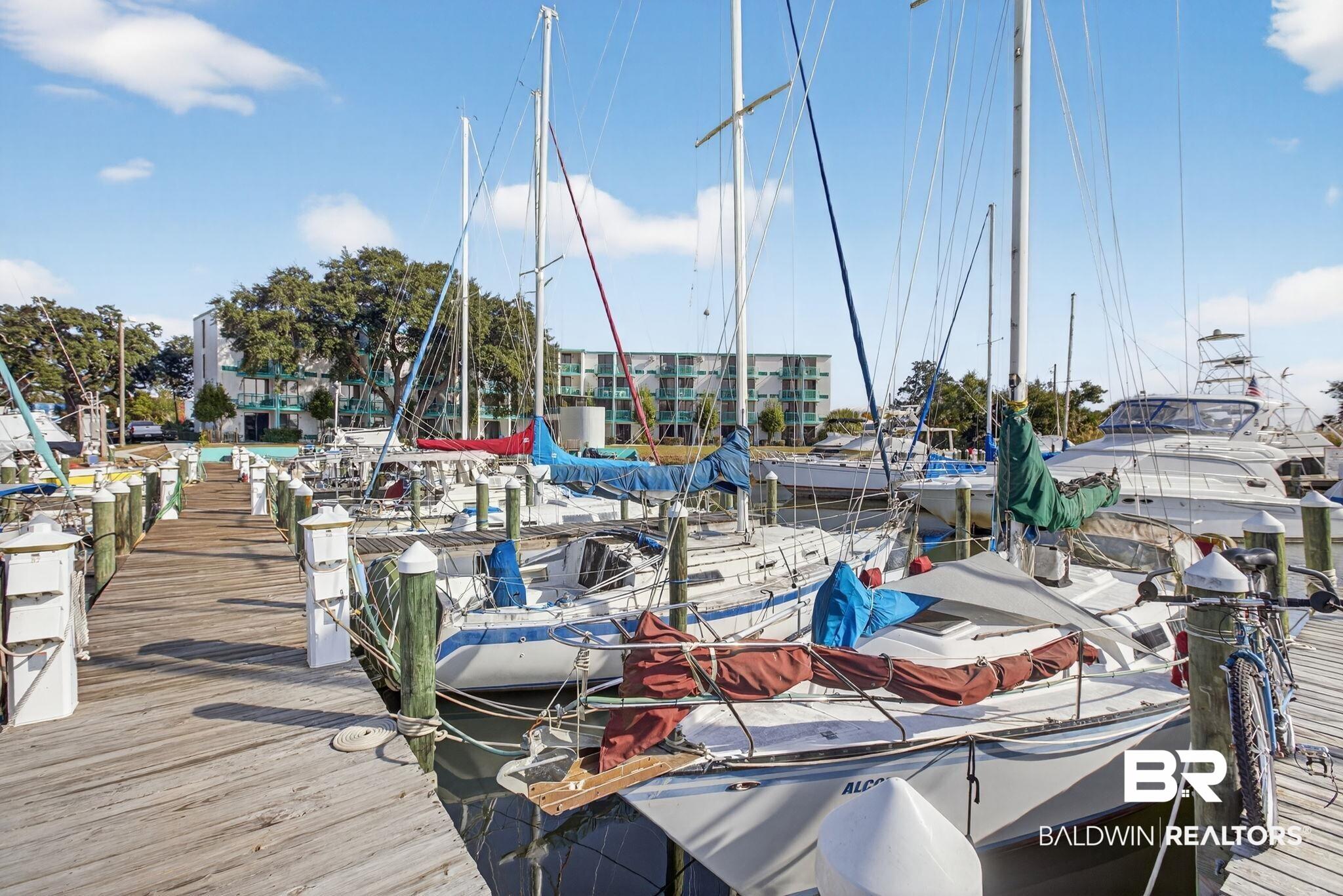 Image 4: Dock area with a water view