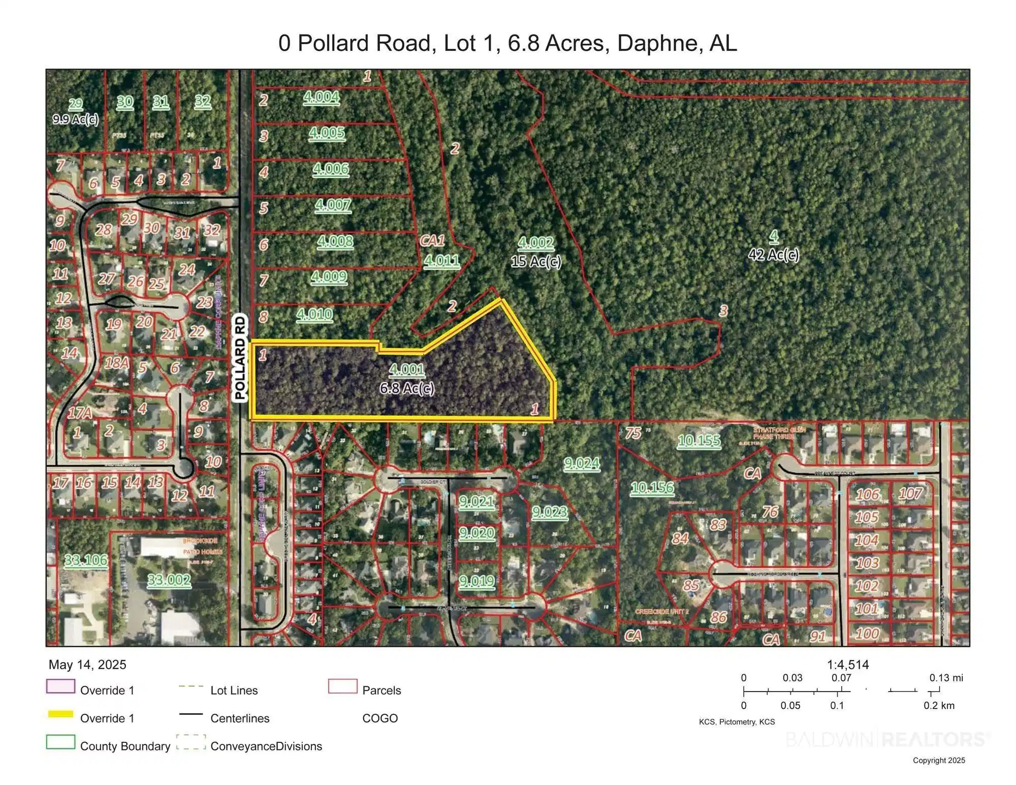 Image 1: Map of property location with property boundaries highlighted