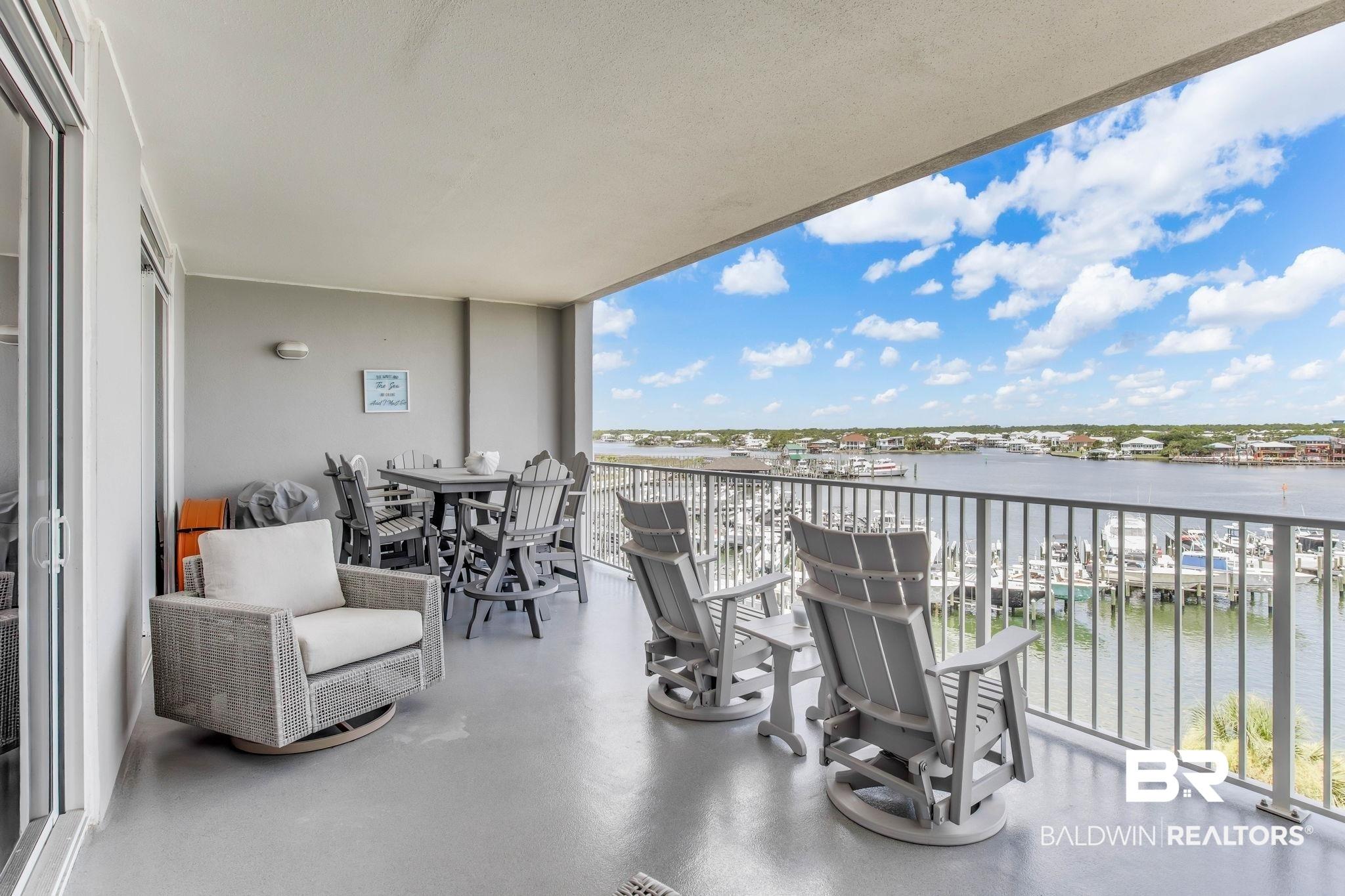 Image 2: Balcony with a water view