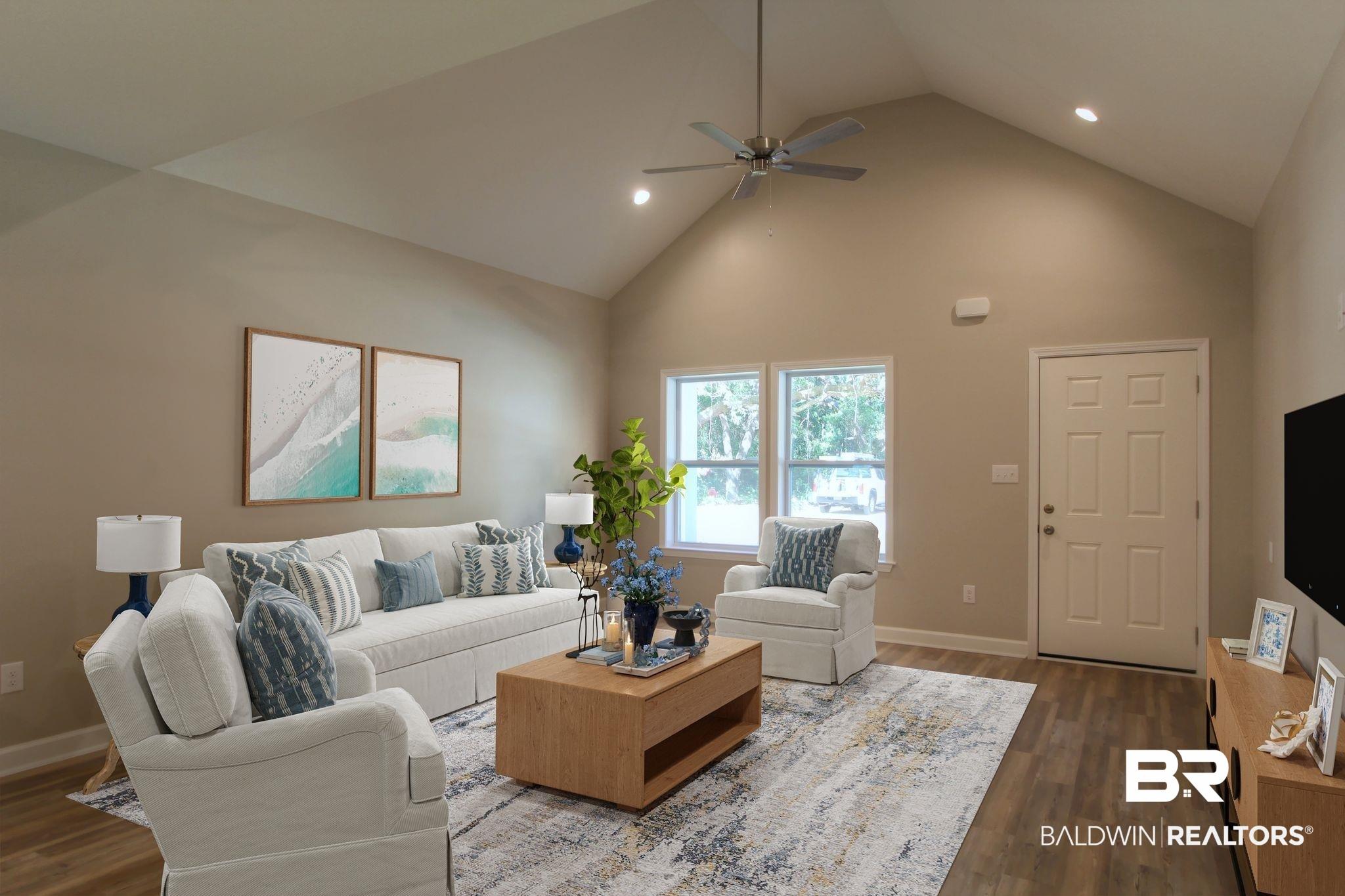 Image 3: Tall Vaulted Living Room Ceilings