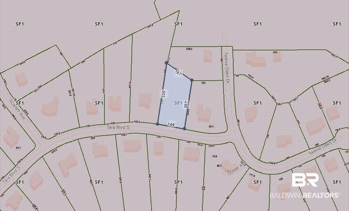 Image 3: Map showing property parcels