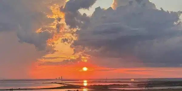 Image 3: Sunset views are a glorious treat