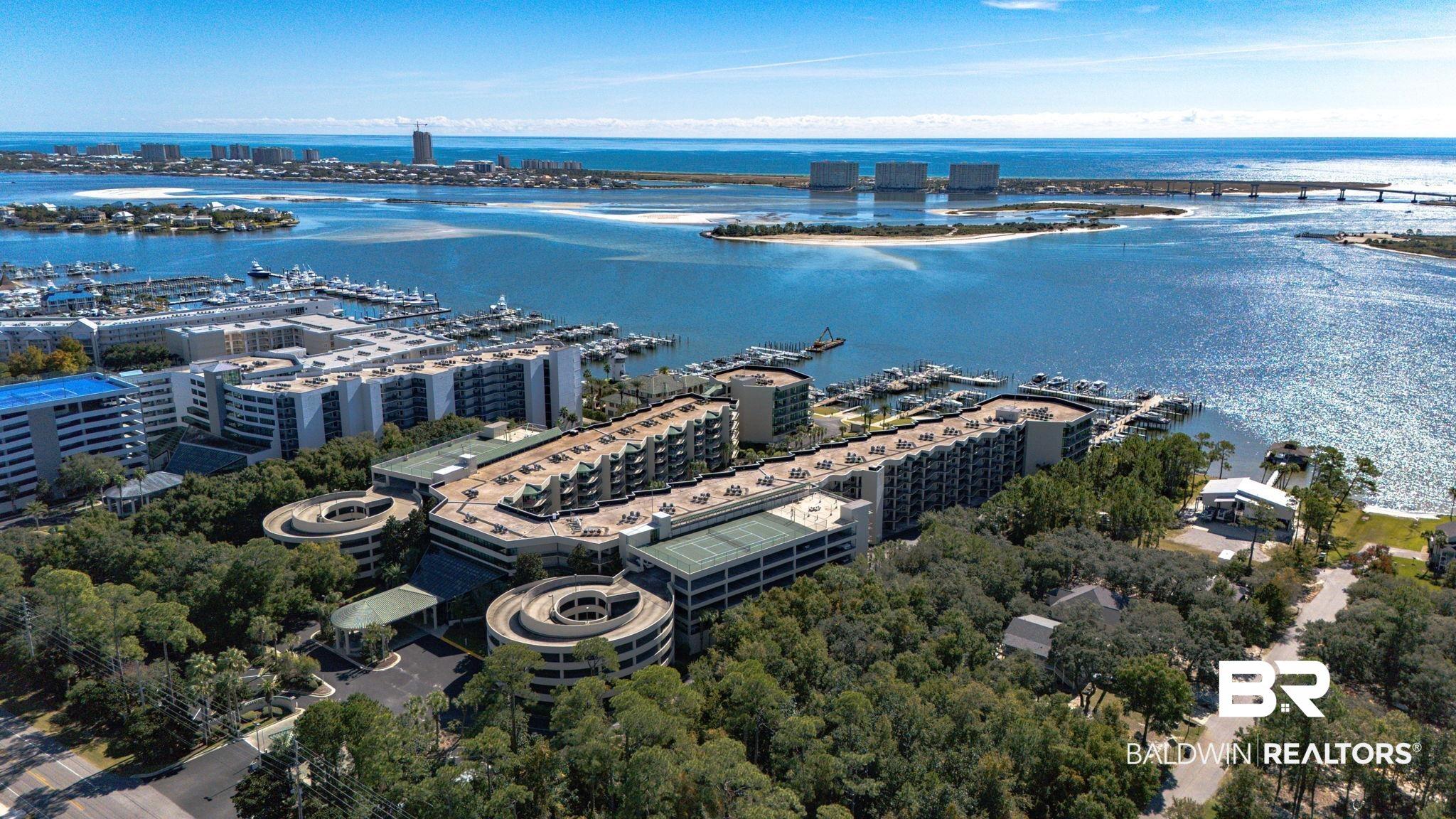Image 4: Drone / aerial view of a nearby body of water