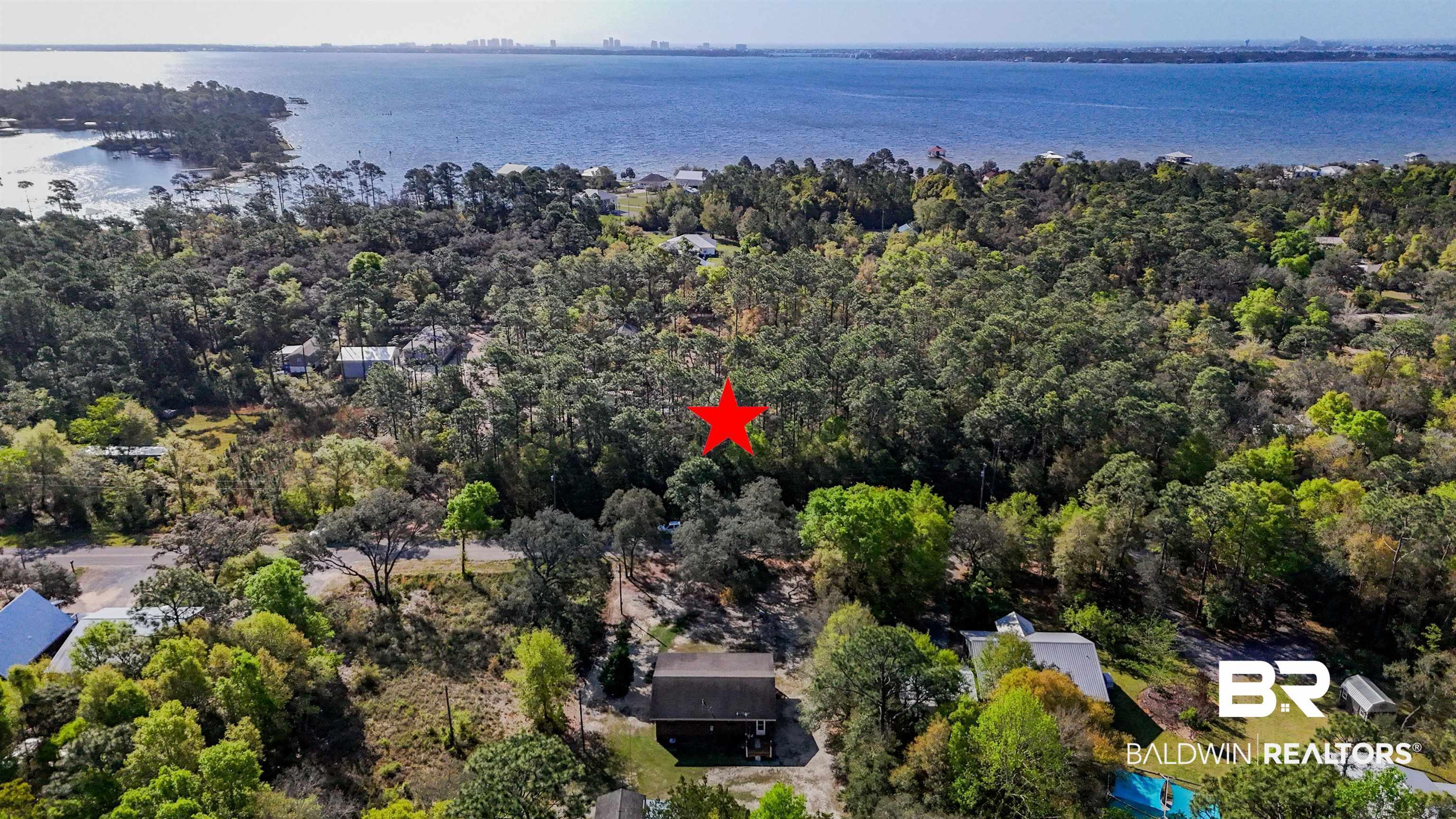 Image 1: Drone / aerial view of a large body of water