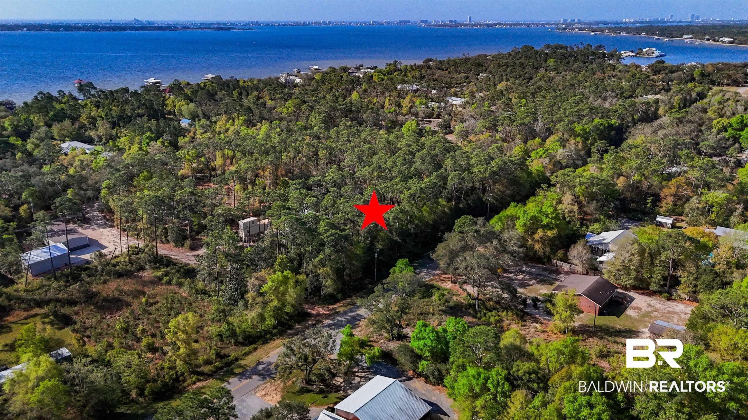 Image 2: Drone / aerial view of a nearby body of water