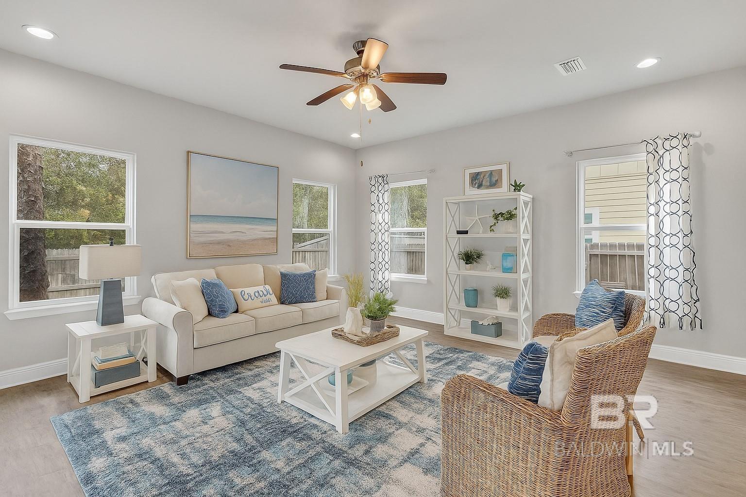 Image 3: Staged Living Room