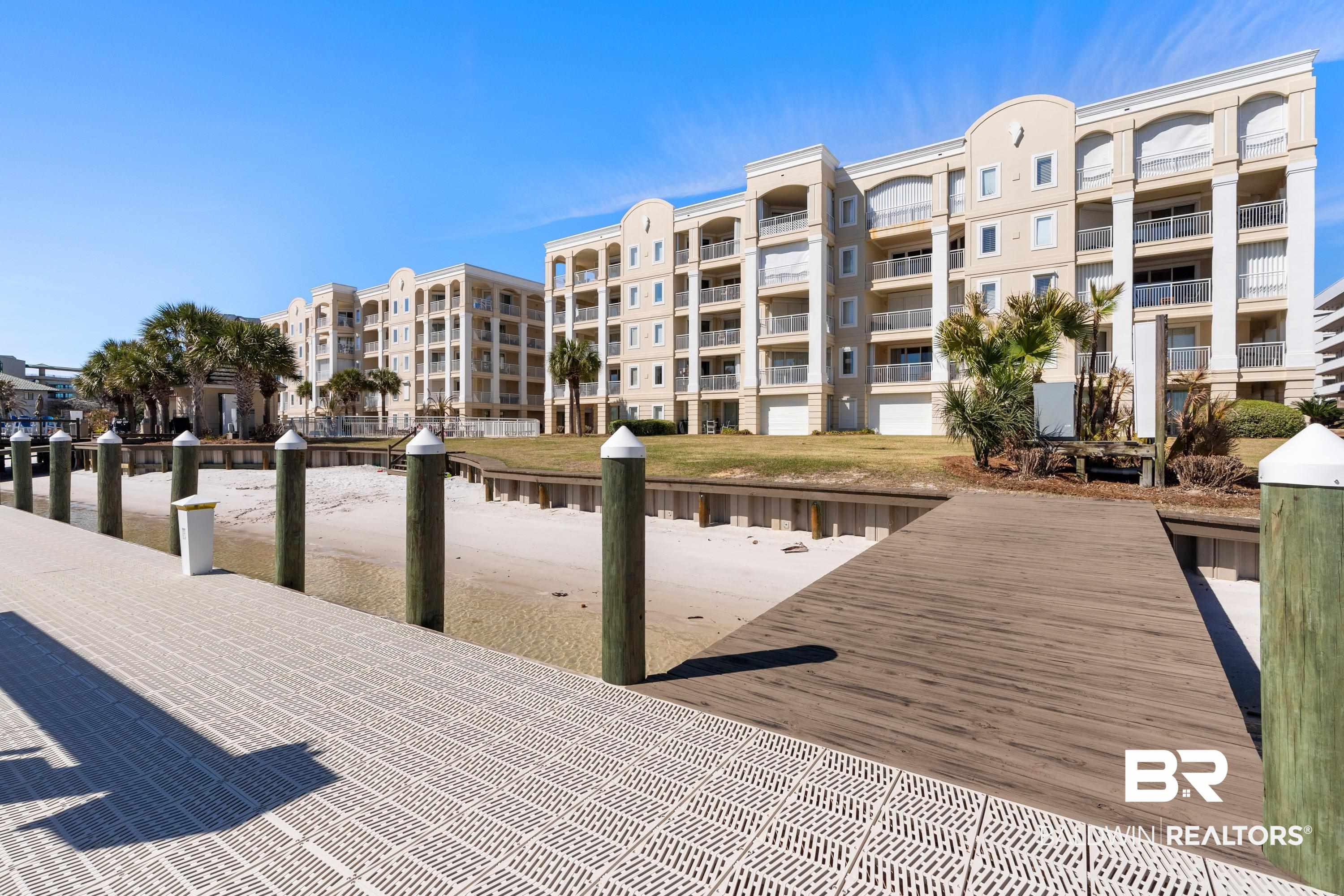 Image 2: Condo view from dock