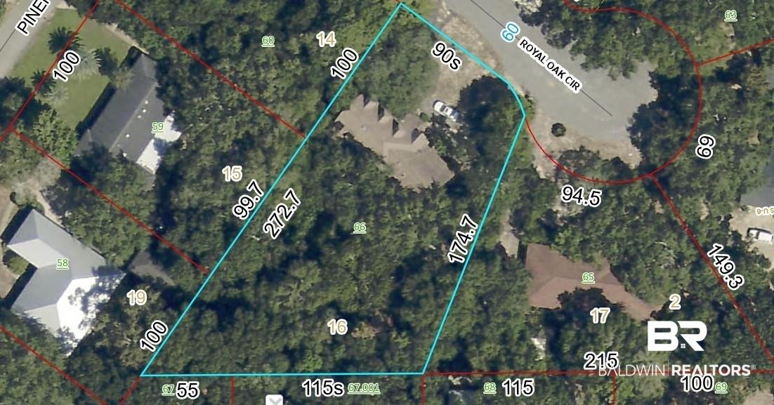 Image 3: Property Survey Map. Indicating property boundaries and dimensions for the specified lot