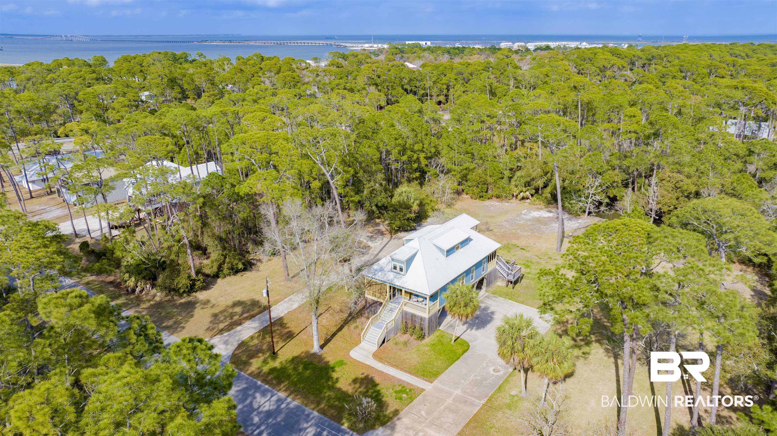 Image 4: Drone / aerial view of a large body of water