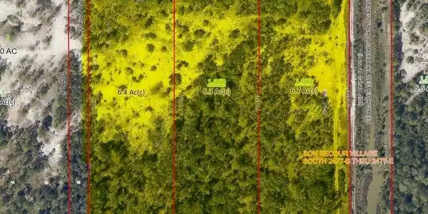 Image 2: Map of property location with property parcel outlined