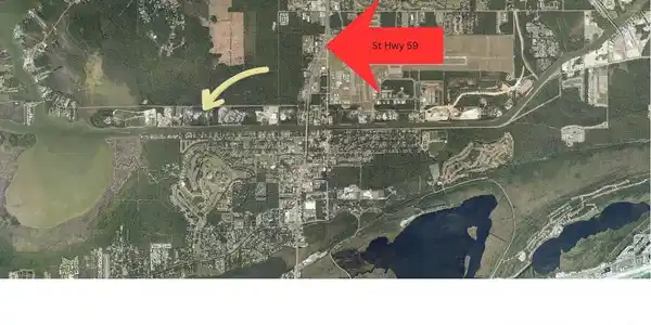 Image 3: Aerial overview of property's location