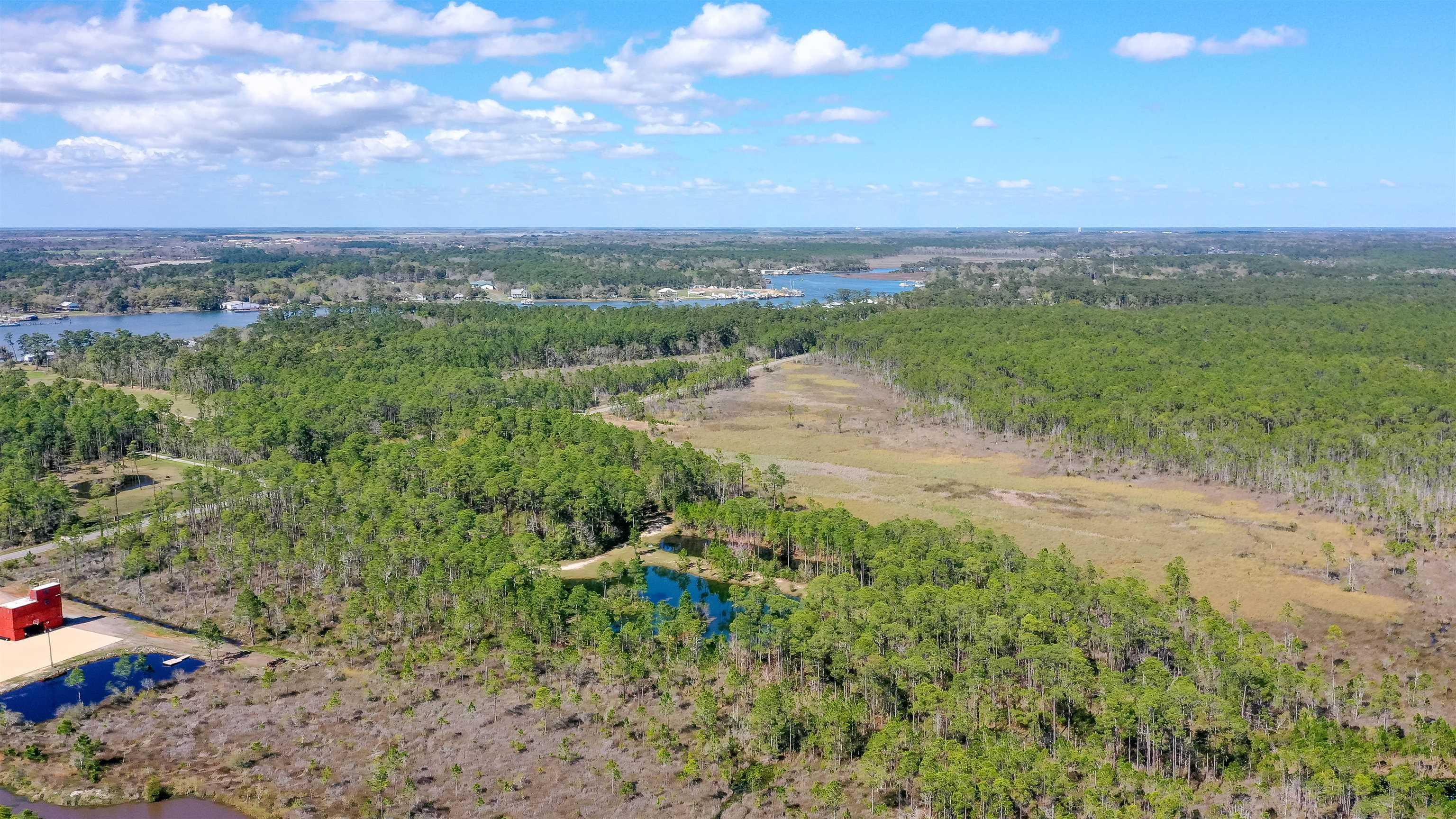 Image 1: Drone / aerial view of a nearby body of water