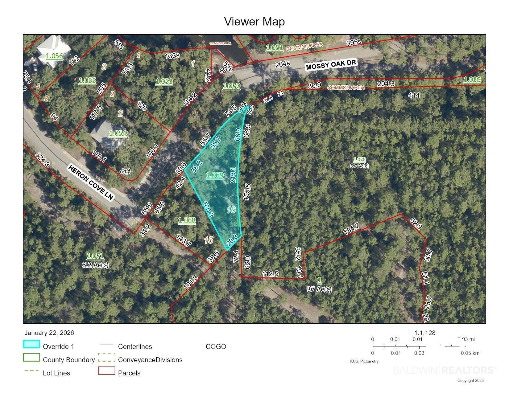 Image 2: Map / location featuring property parcel outlined