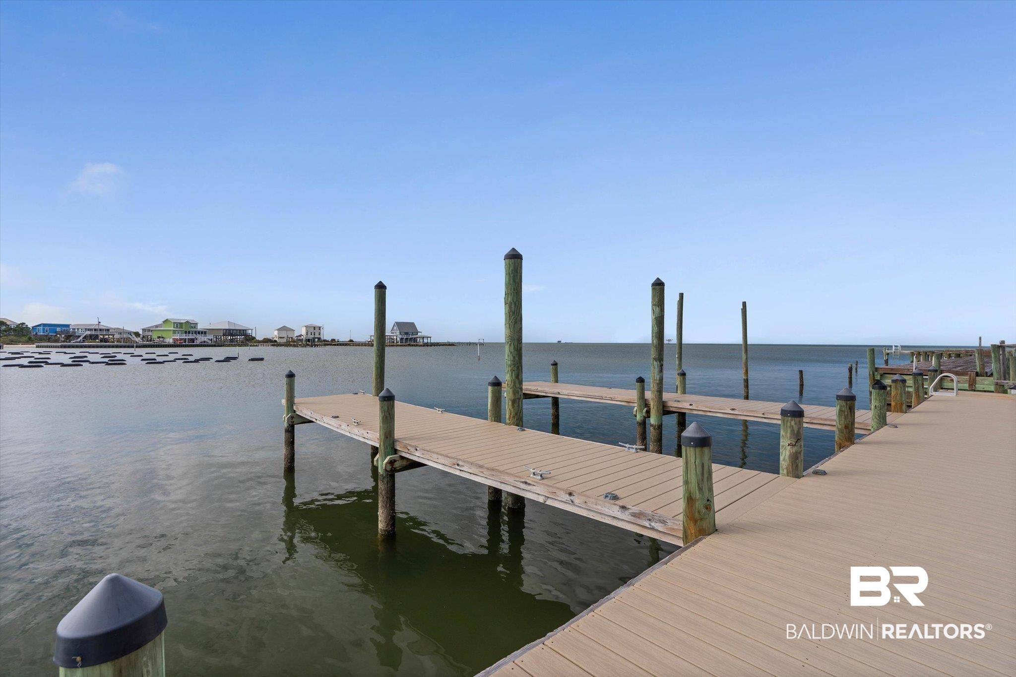 Image 2: Dock with a water view