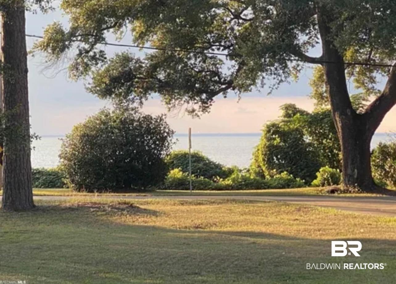 Image 1: View of property's community featuring a yard