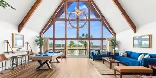Image 3: Game room featuring billiards, wood finished floors, and plenty of natural light