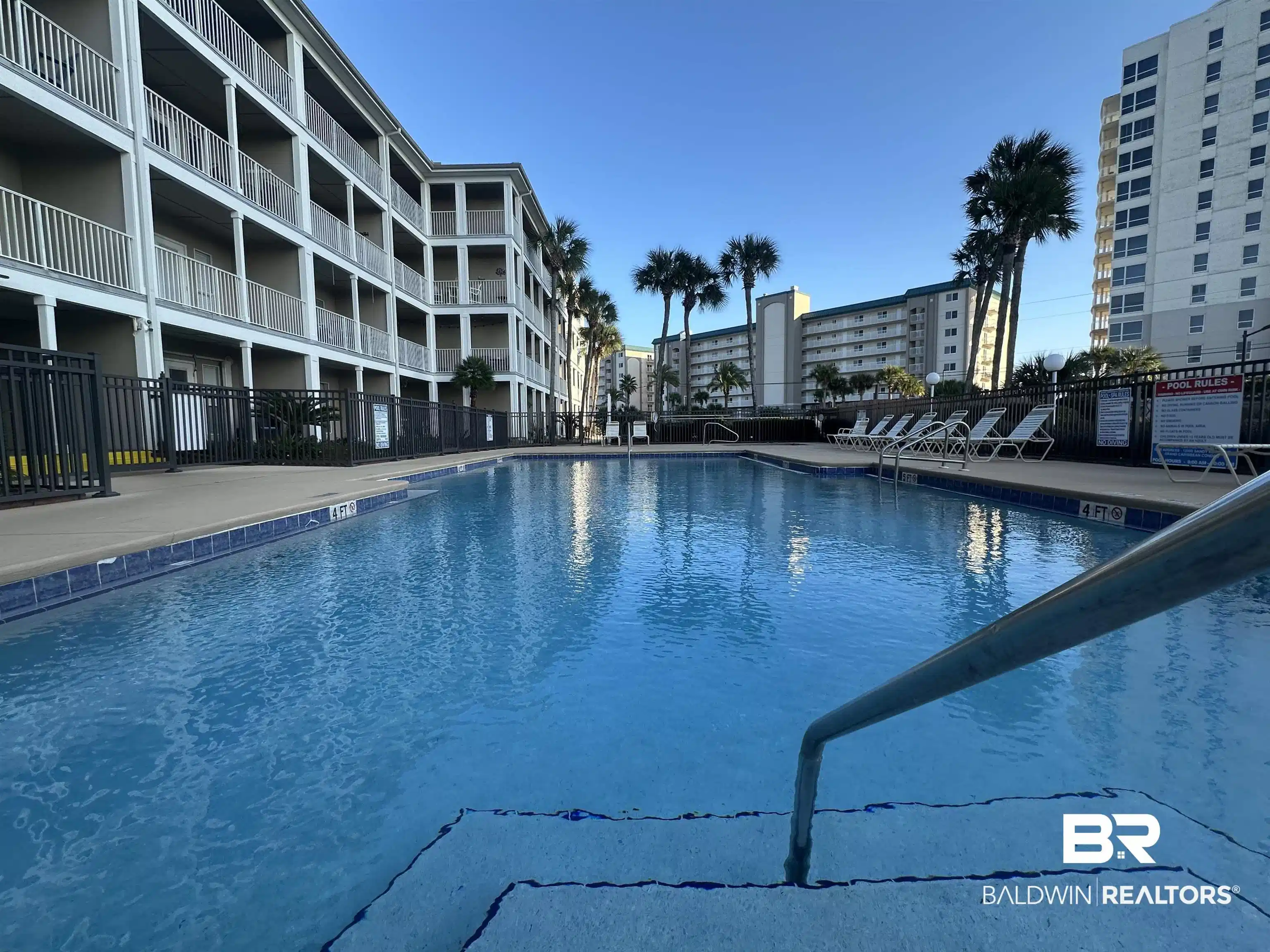 Image 1: View of community pool