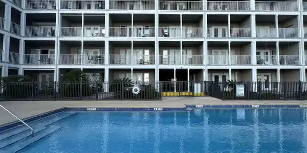 Image 2: View of community pool