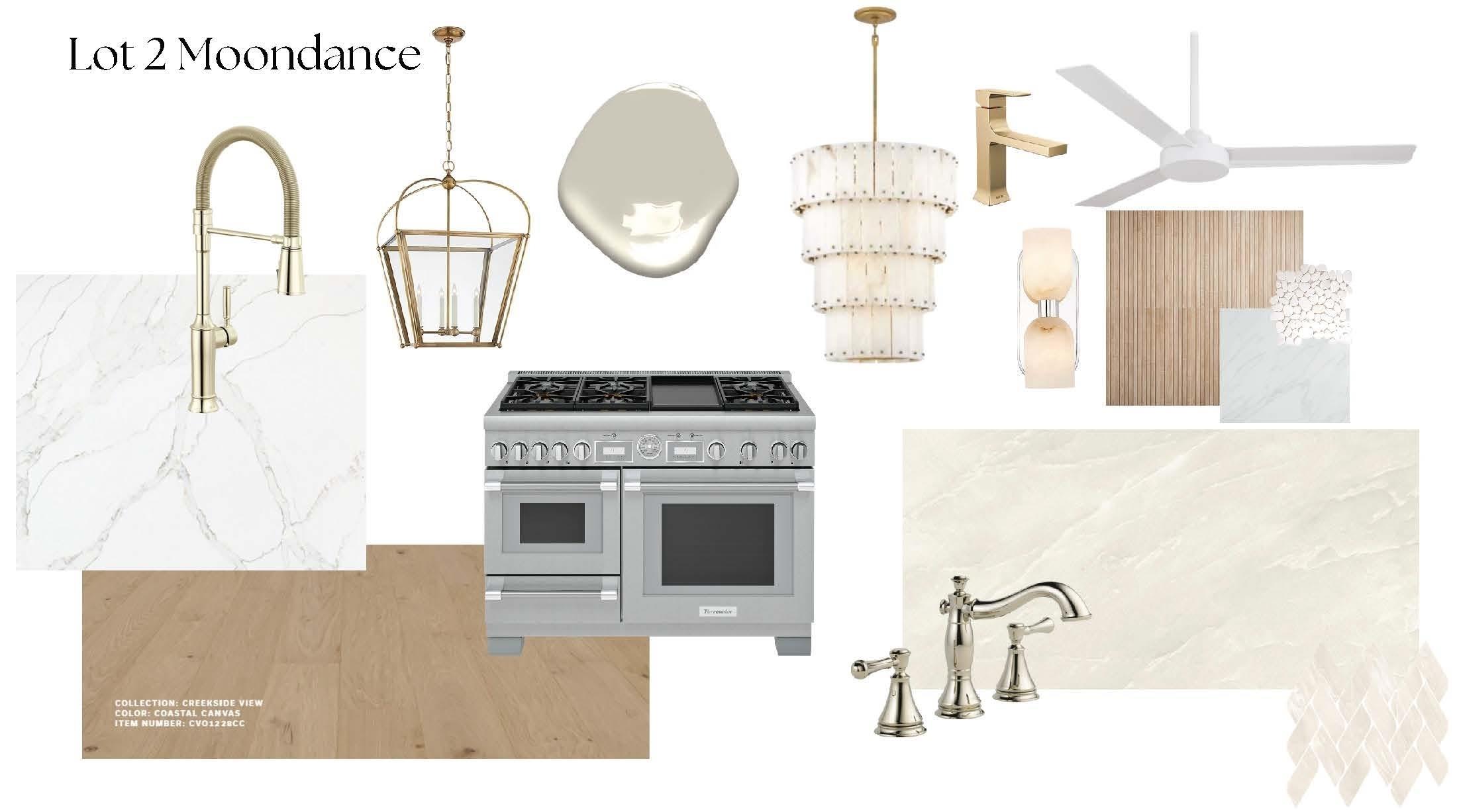 Image 3: Sample of the finishes planned for the home.  May not be exact.