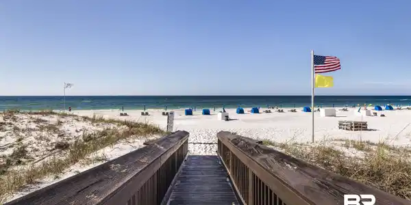 Image 3: Property view of water featuring a beach view