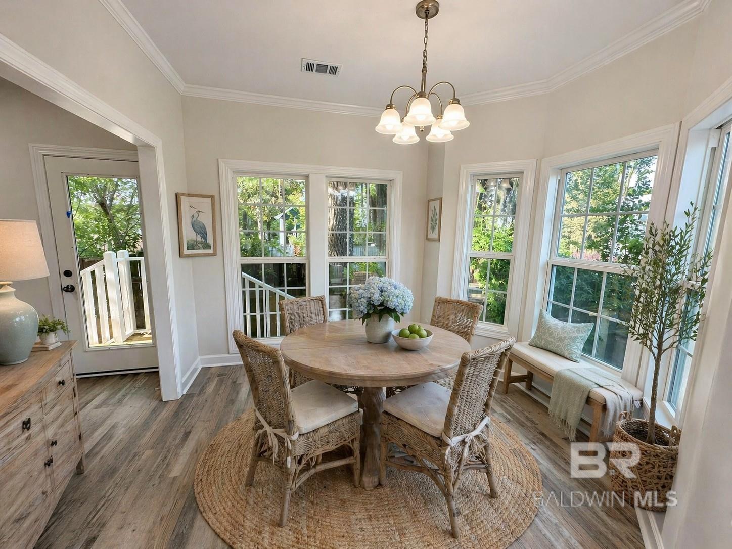 Image 4: virtually stage breakfast room