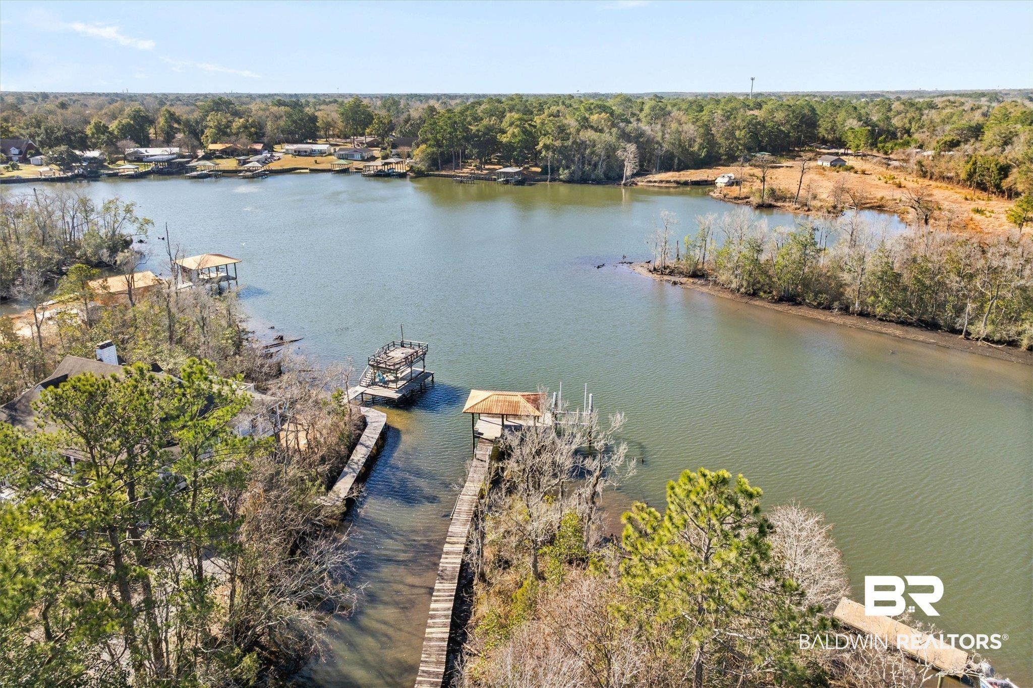 Image 2: Water view with a dock