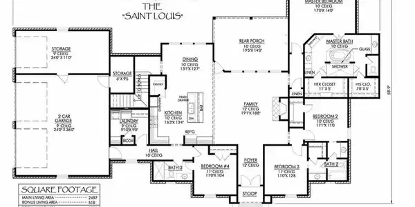Image 2: View of home floor plan