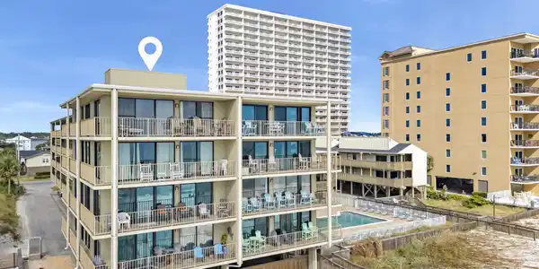 Image 3: View of apartment building / complex