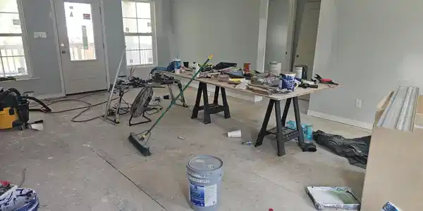 Image 4: Newly painted walls with a contemporary neutral palette