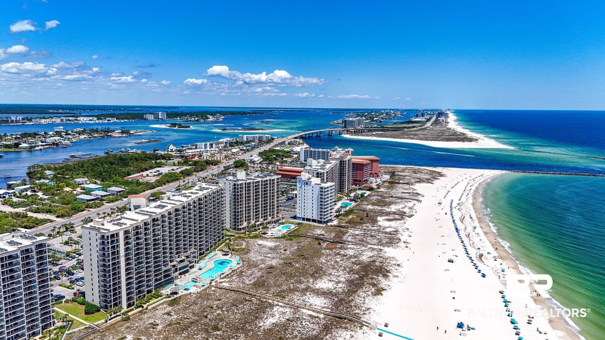 Image 3: Bird's eye view featuring a beach view and a water view