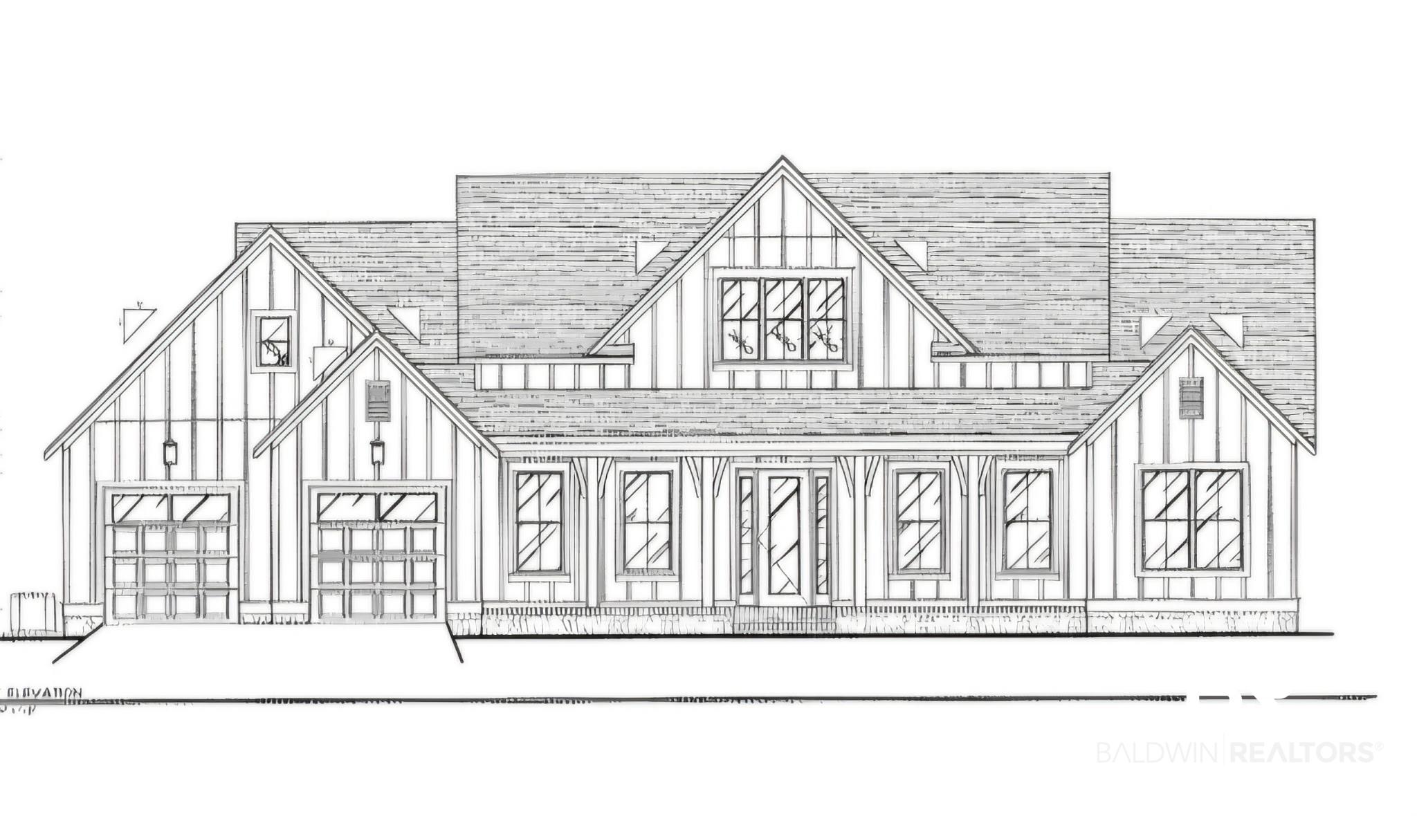 Image 1: Front Elevation of New Construction