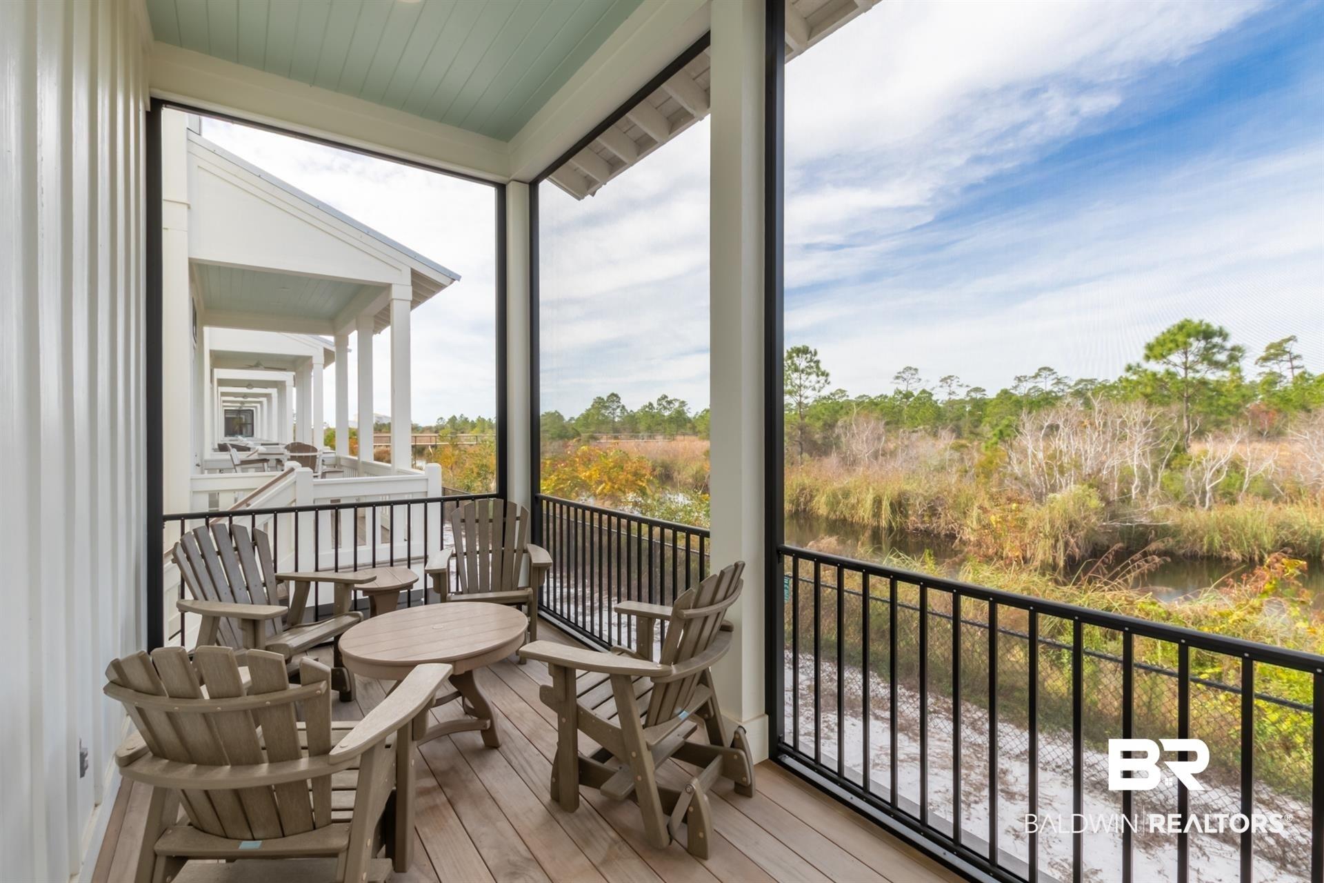 Image 3: Screened in back porch