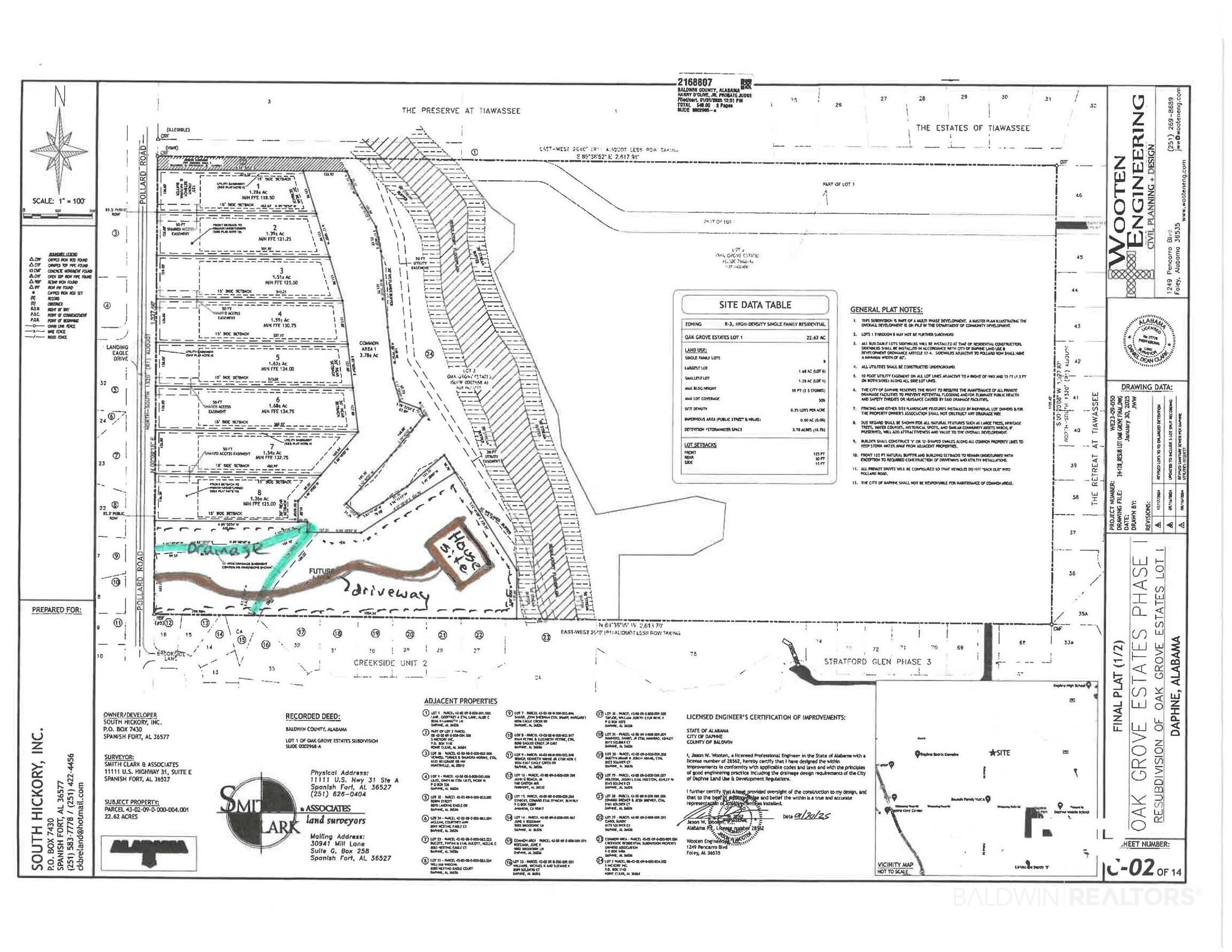 Image 2: Map showing property parcels