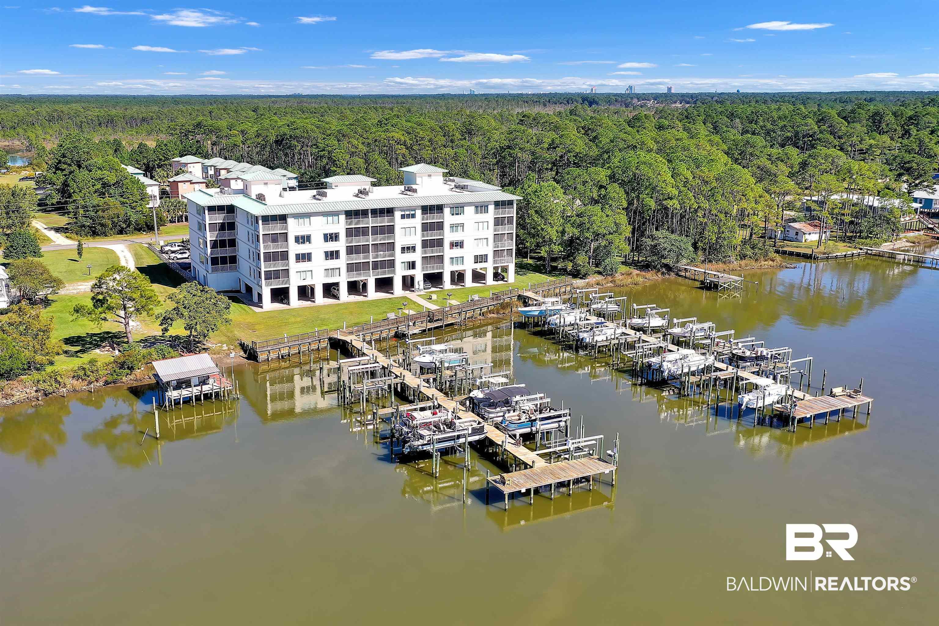 Image 2: Birds eye view of property with a water view