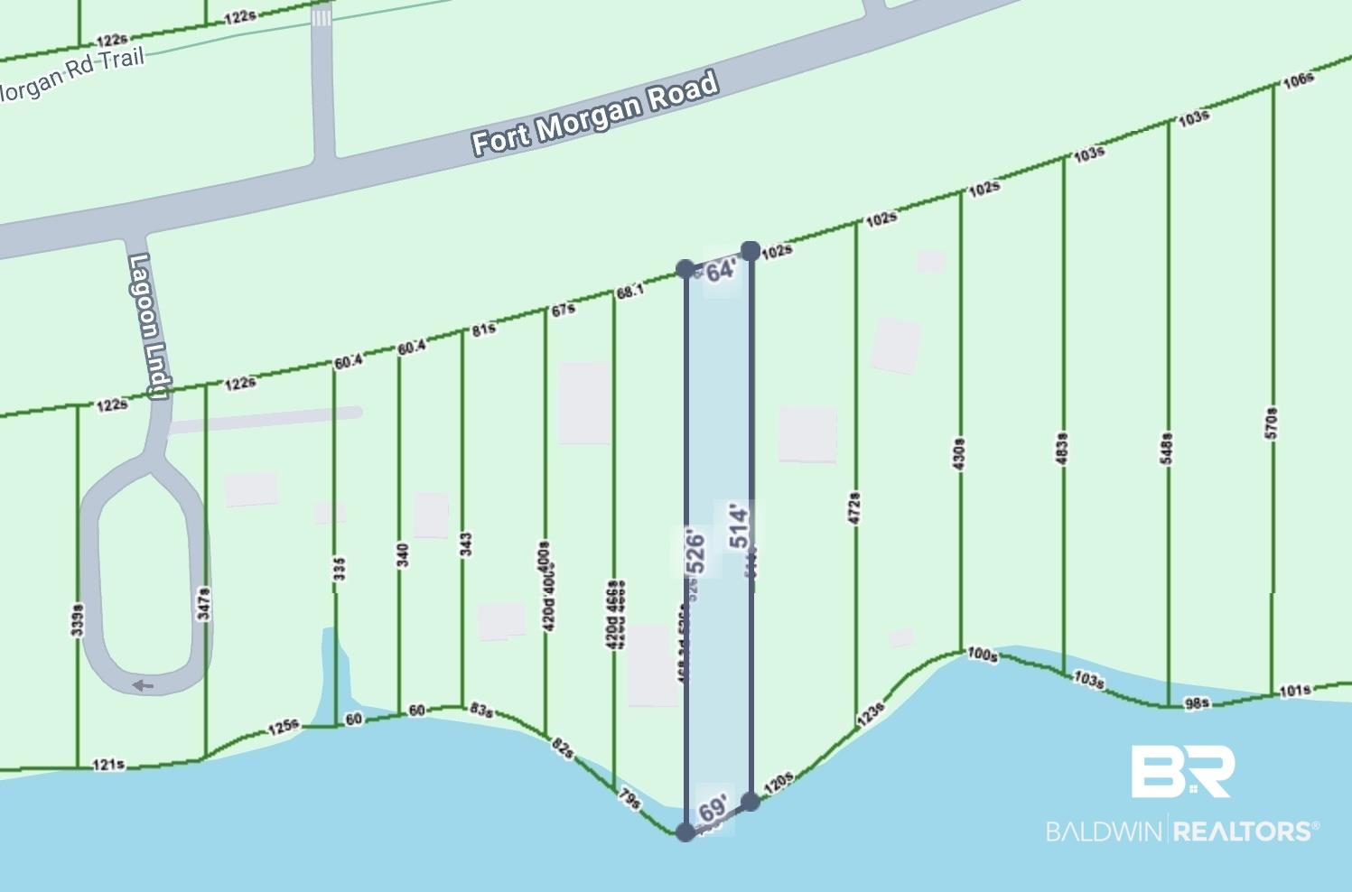 Image 2: Map showing property parcels