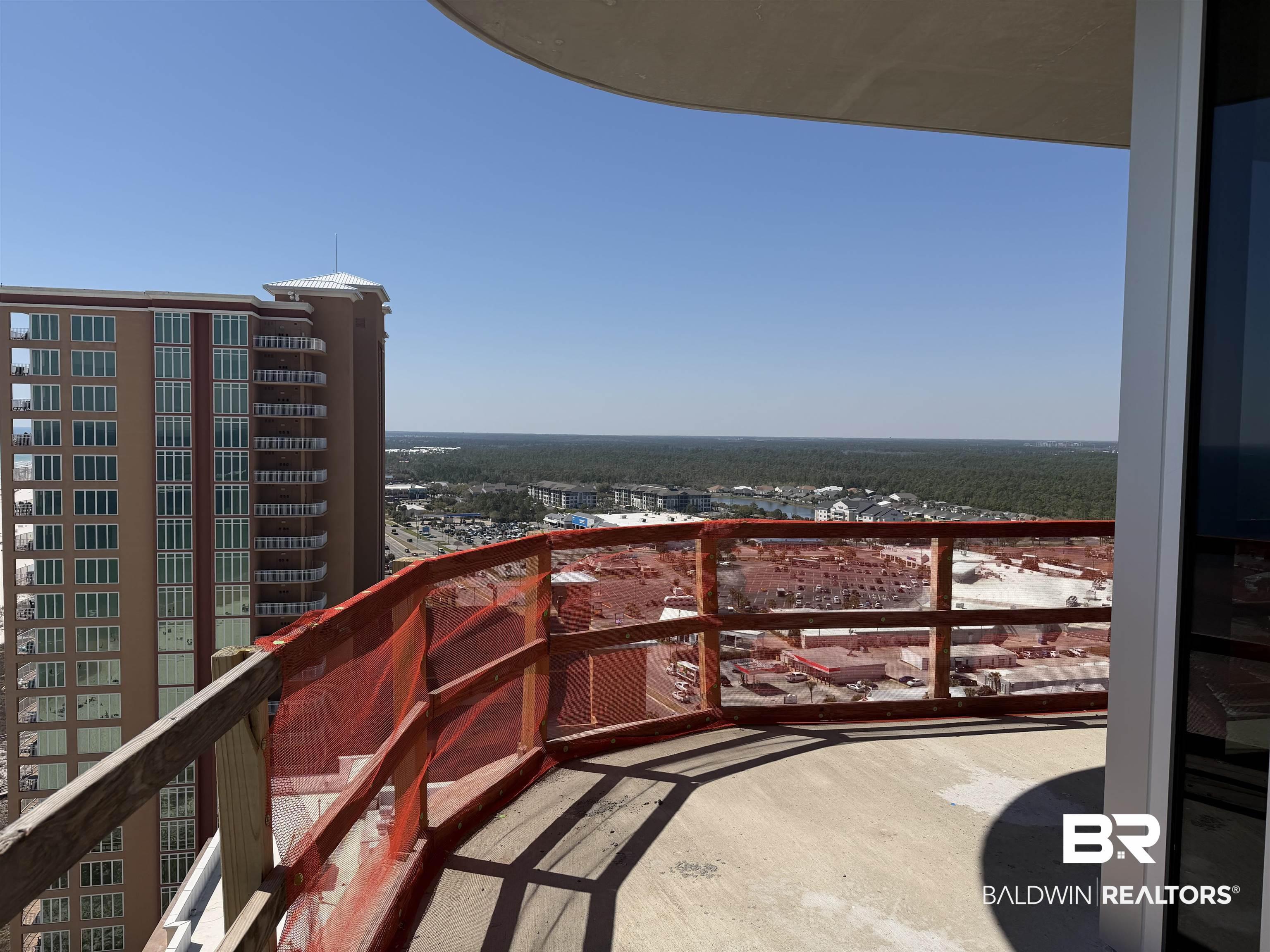 Image 2: Balcony with a view of city