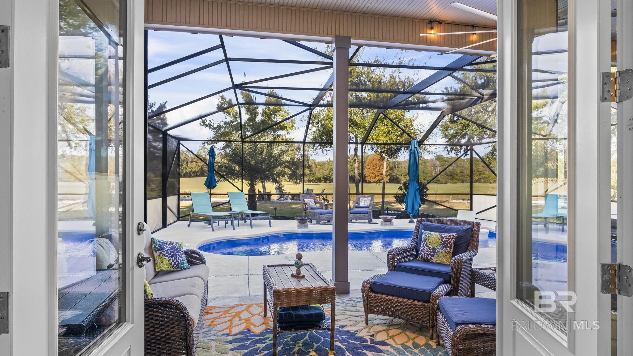 Image 4: View from the Living room