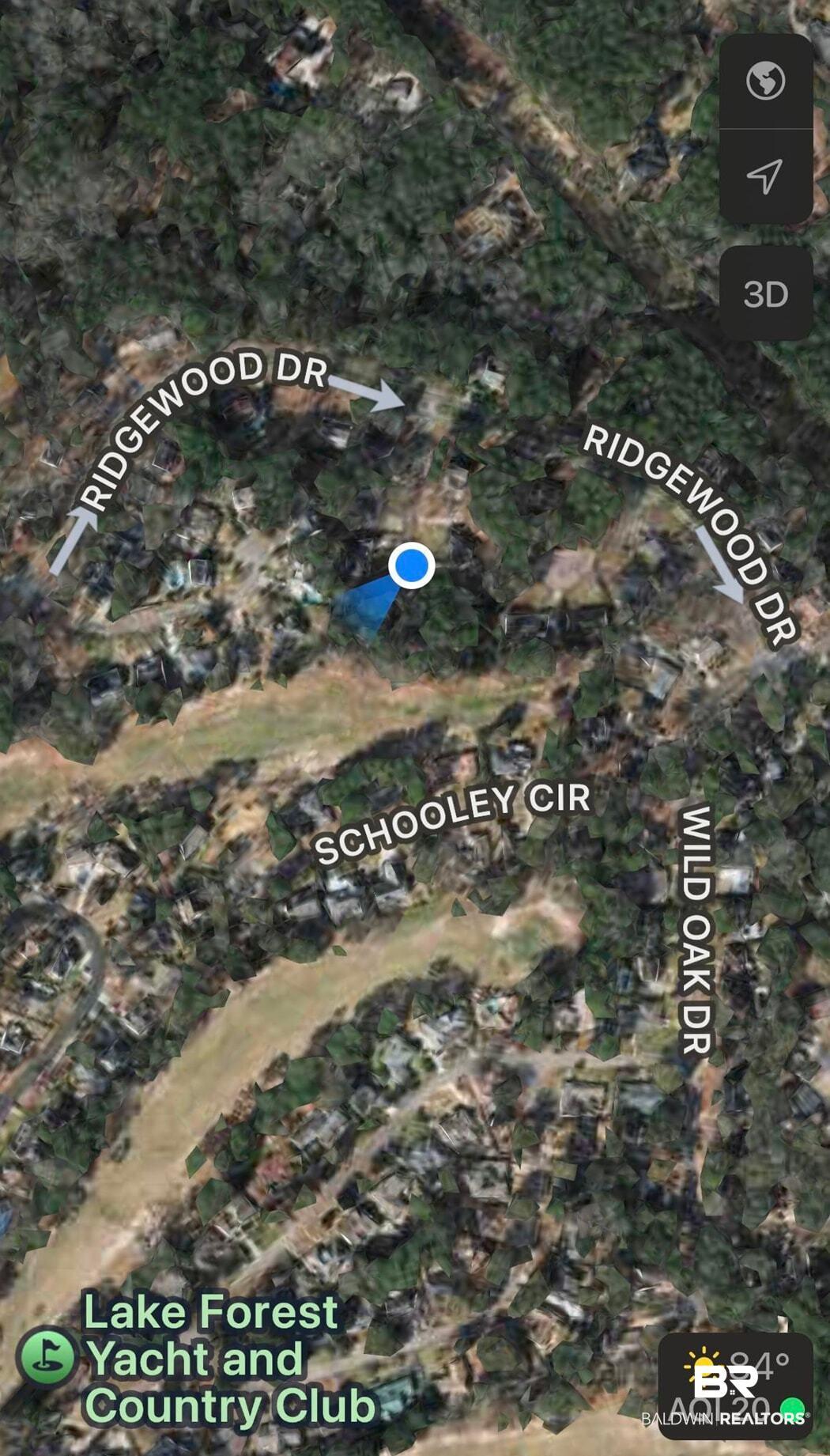 Image 1: Aerial map of property and surrounding area