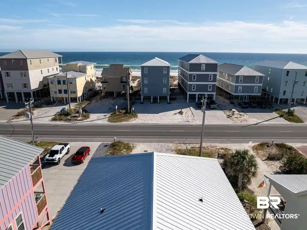 Image 1: Drone / aerial view of a large body of water