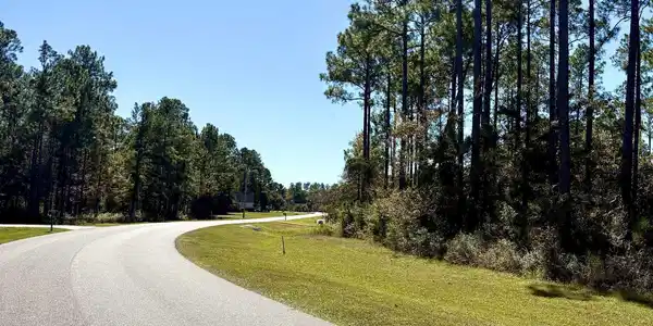 Image 2: View of asphalt street