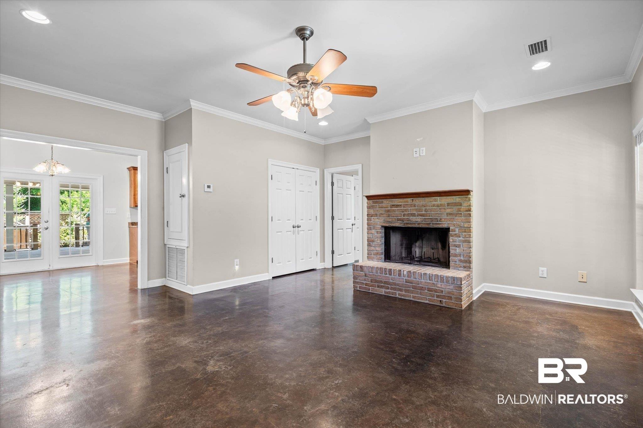 Image 2: Entry View featuring Fireplace