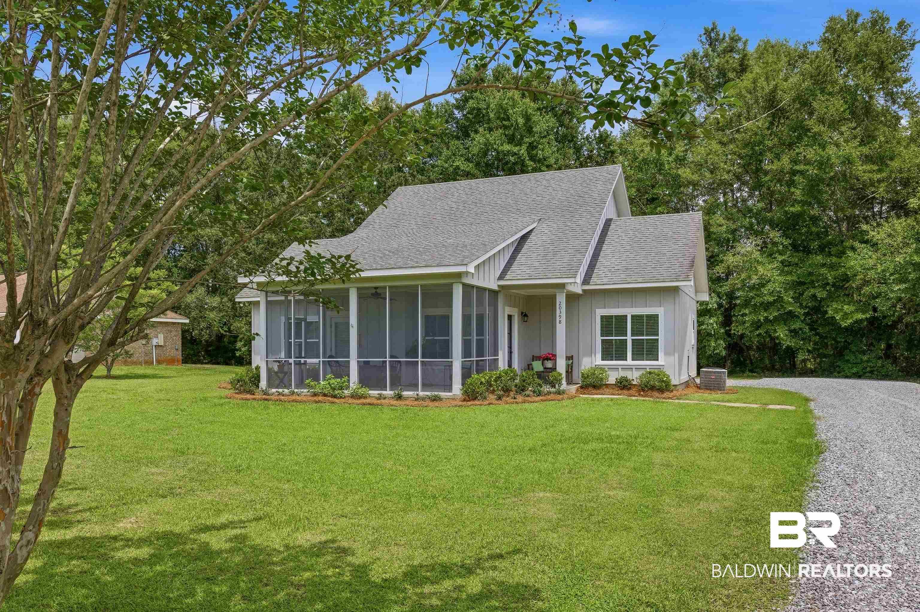 Image 4: Front of Home with View of Crepe Myrtle Trees
