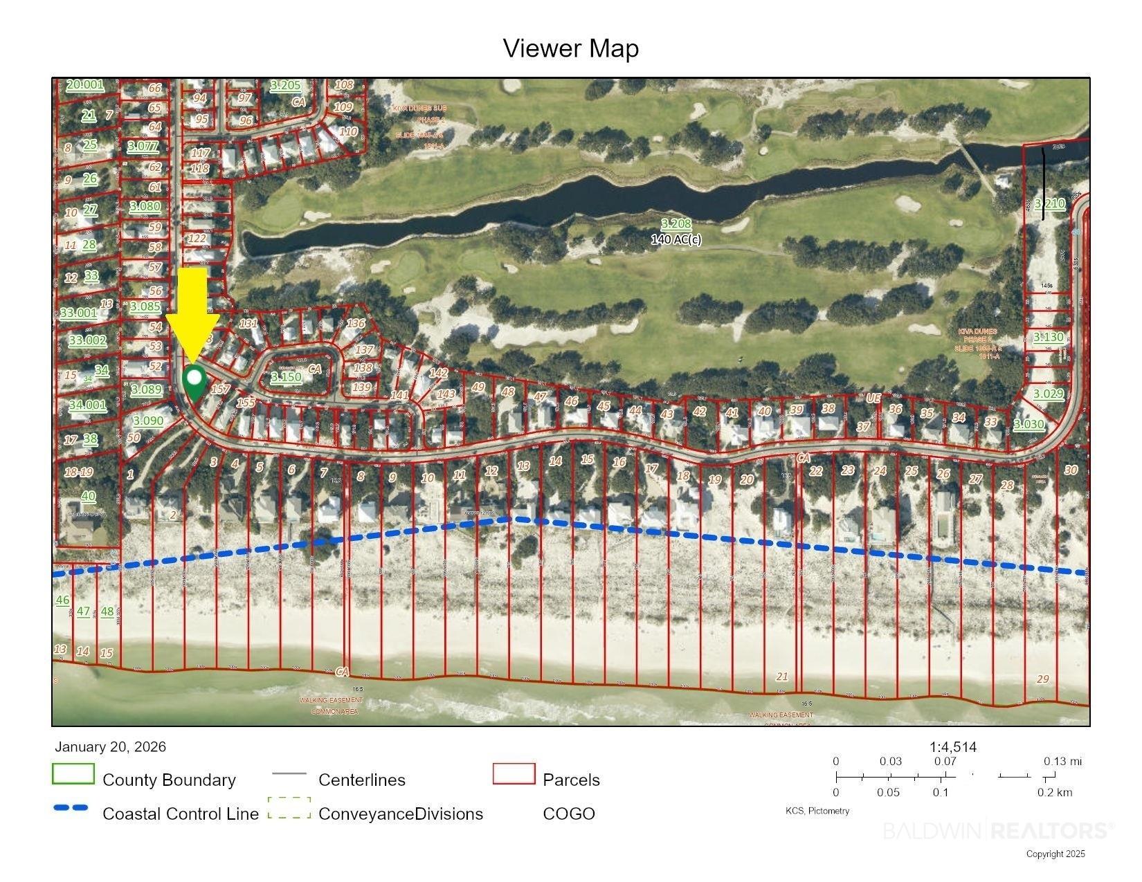 Image 2: Location of Corner Lot - At the corner of Kiva Way & Blue Heron Cove.