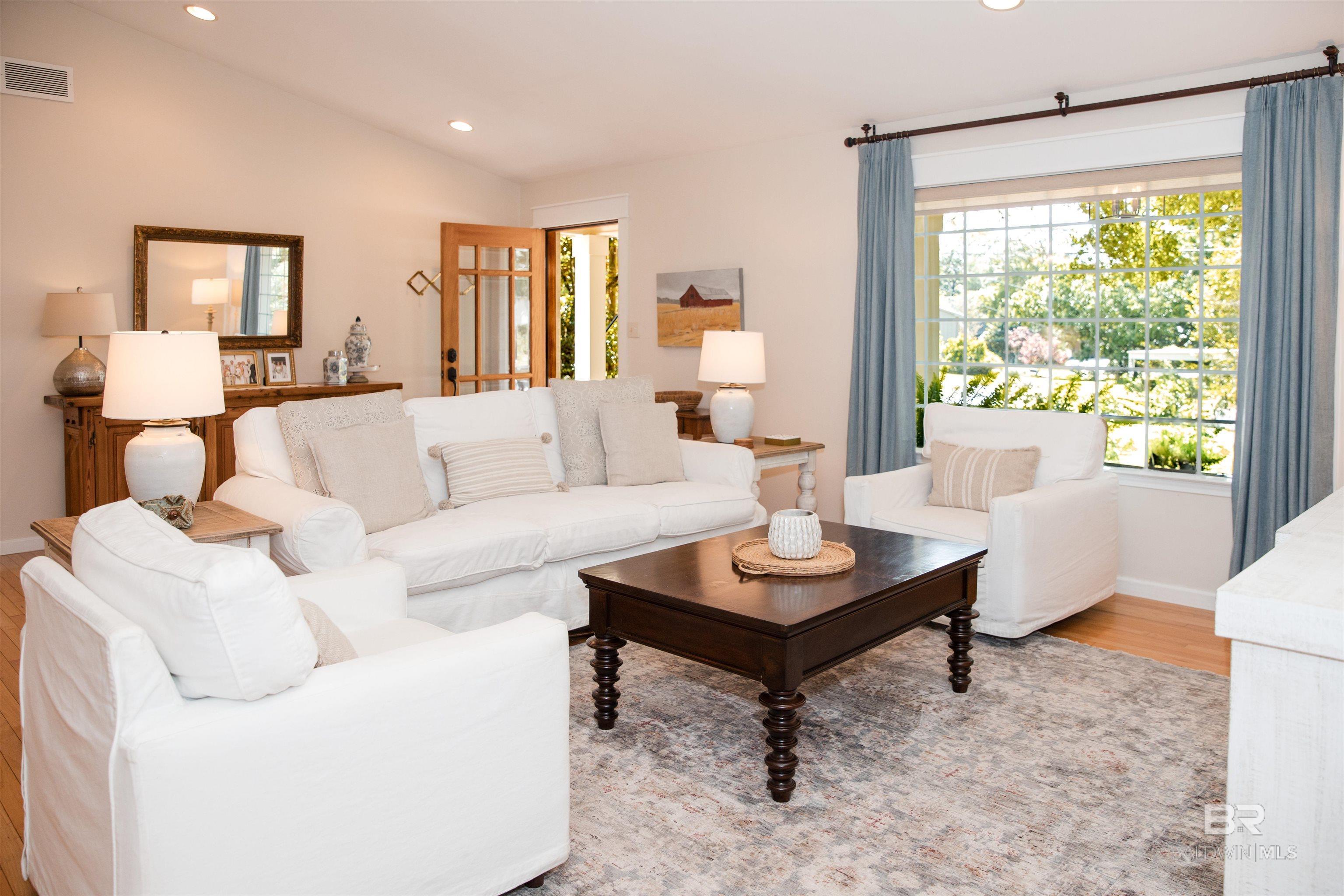 Image 3: Living Room with Vaulted ceilings