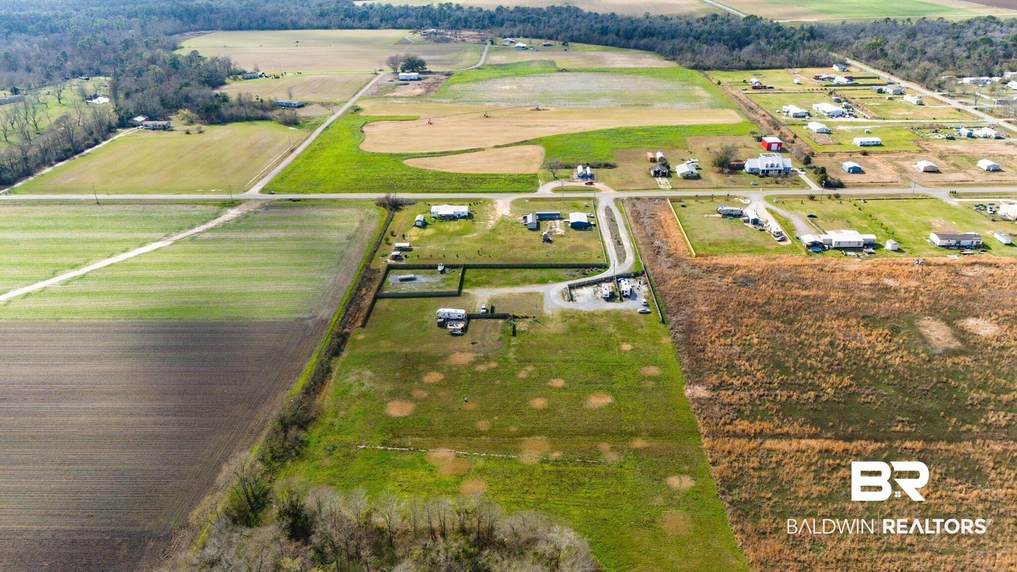 Image 2: View of rural area with extensive farmland