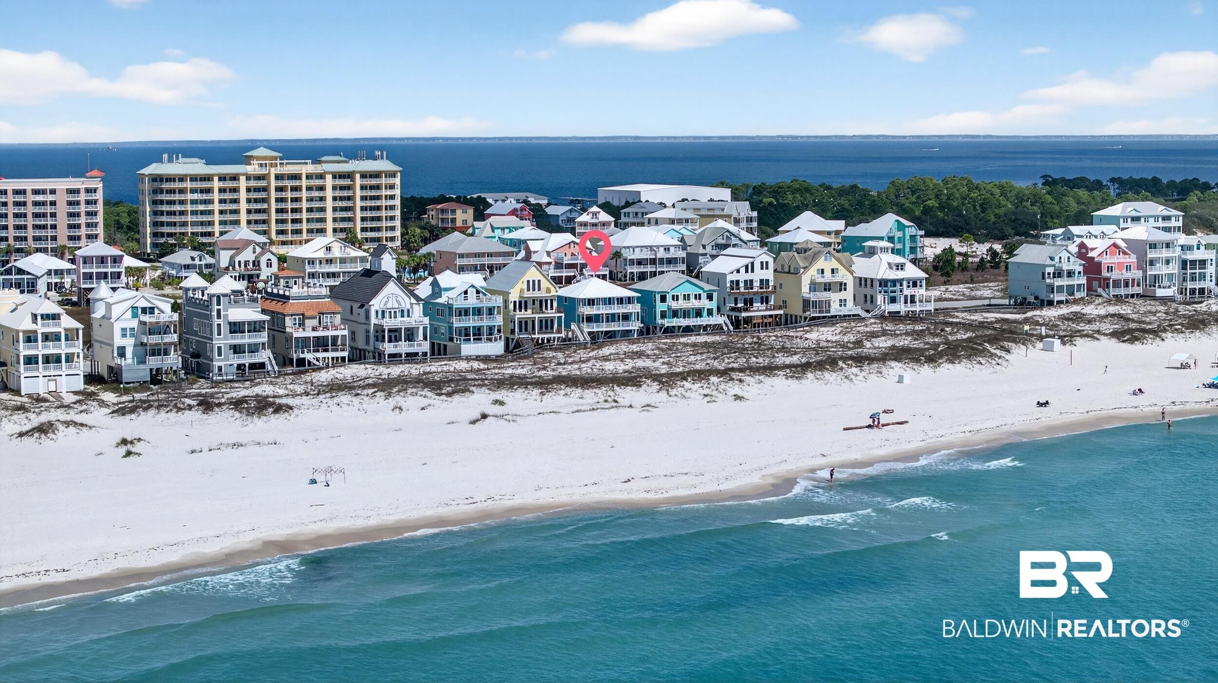 Image 2: Bird's eye view of unending shoreline