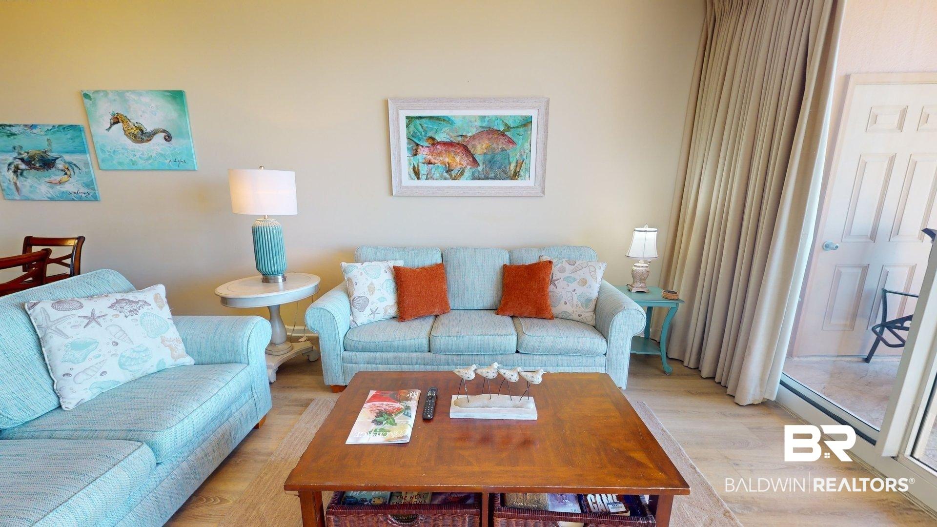 Image 3: Living room featuring wood finished floors