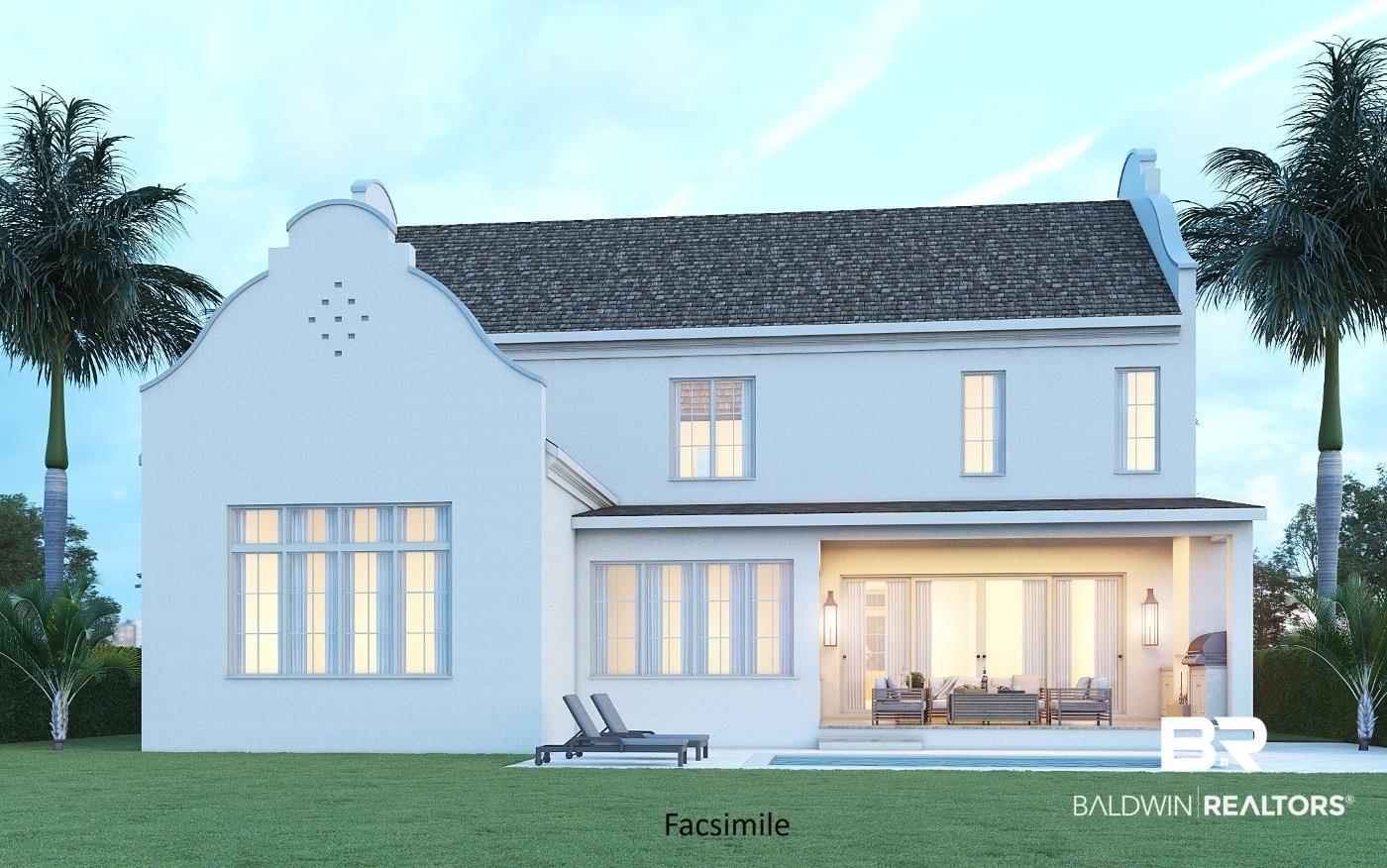 Image 2: Virtual rendering of the rear elevation
